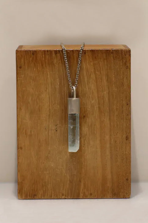 Parts of Four Amulet Necklace T-521-DA+AQU